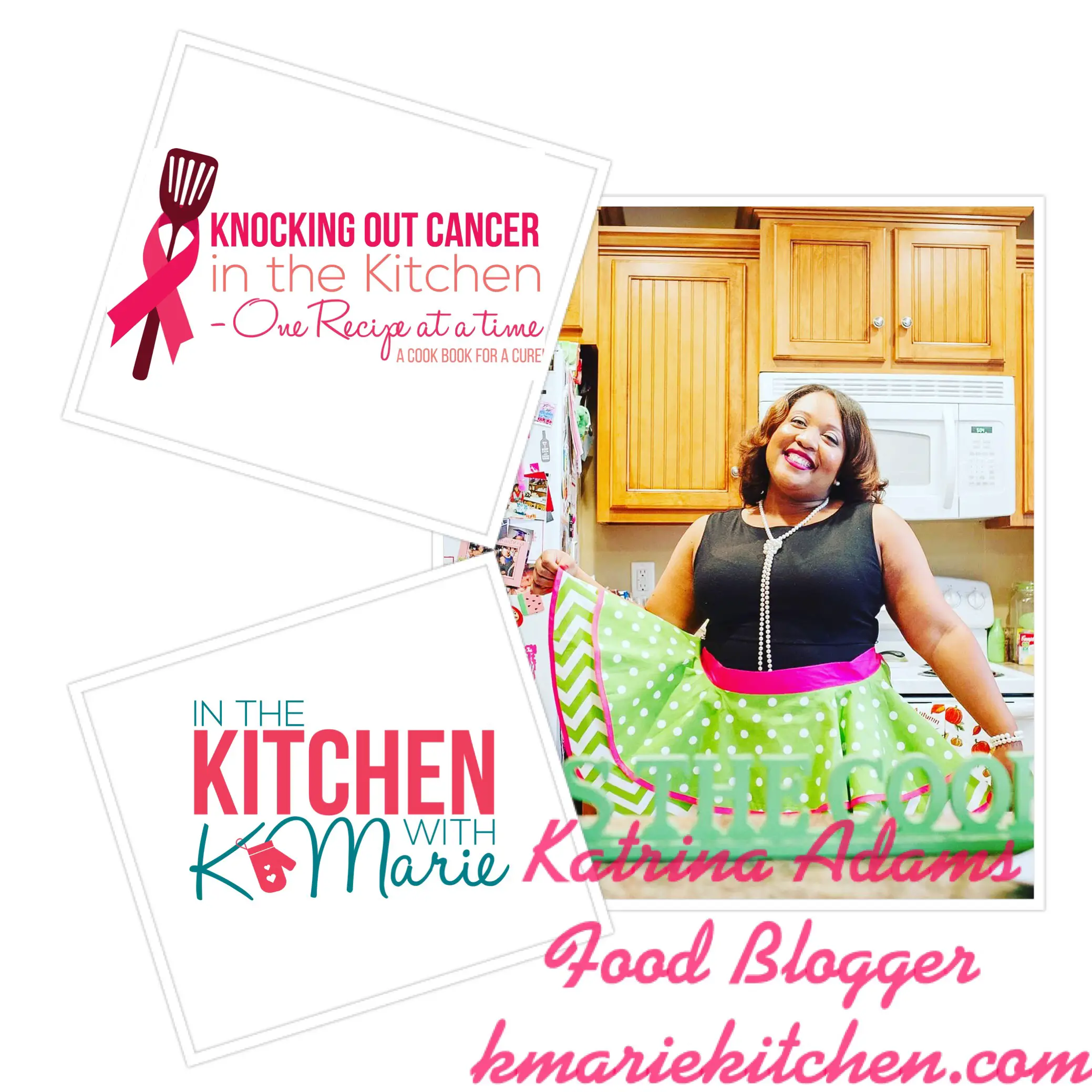 I am so excited to announce my first cookbook "Knocking Out Cancer in the Kitchen". I have had the vision of writing this book for years, so I am so thankful to see it coming to light.